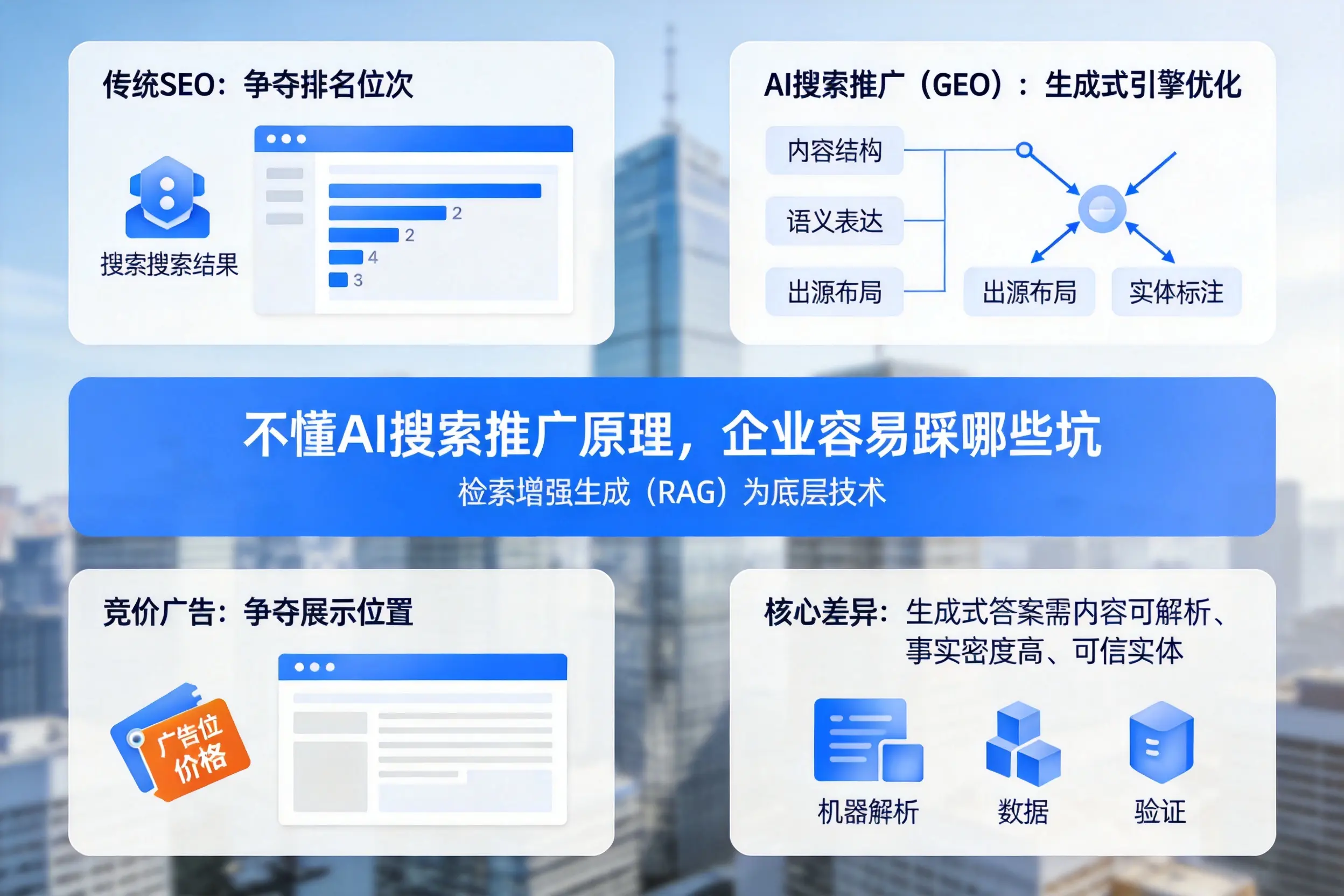 不懂AI搜索推广原理，忻州企业容易踩哪些坑