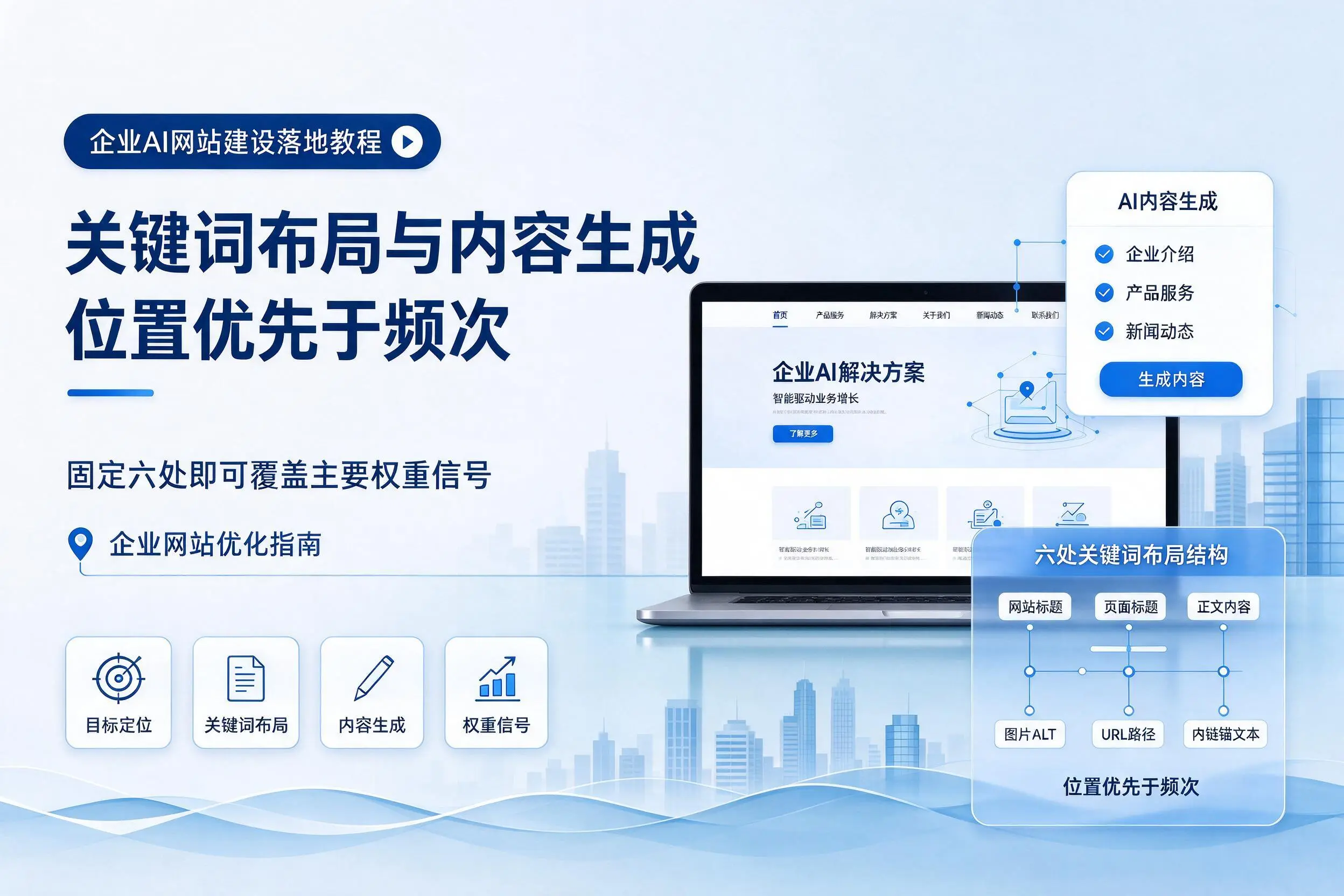 忻州企业AI网站建设落地教程:关键词布局与内容生成